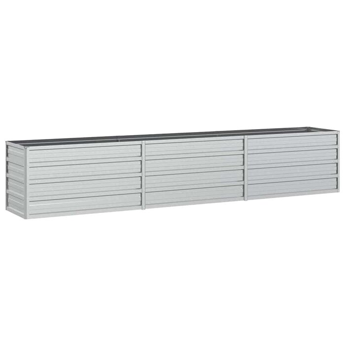 Vidaxl Jardinière surélevée acier galvanisé 240cm - Jusqu'à -33% sur l'outlet