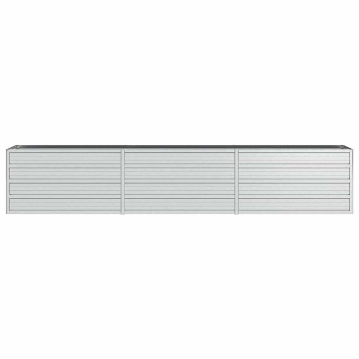 Vidaxl Jardinière surélevée acier galvanisé 240cm - Jusqu'à -33% sur l'outlet