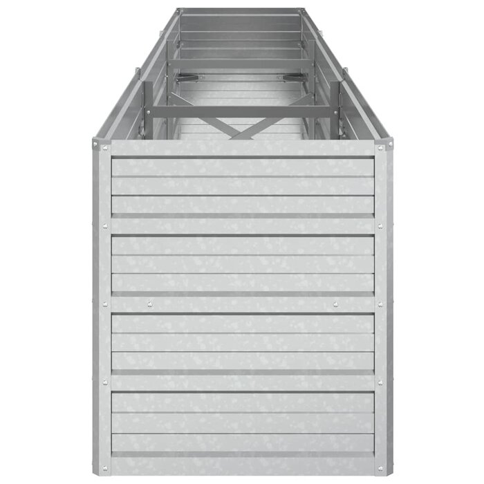 Vidaxl Jardinière surélevée acier galvanisé 240cm - Jusqu'à -33% sur l'outlet