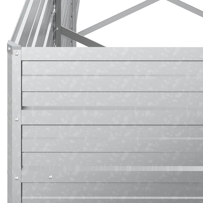 Vidaxl Jardinière surélevée acier galvanisé 240cm - Jusqu'à -33% sur l'outlet