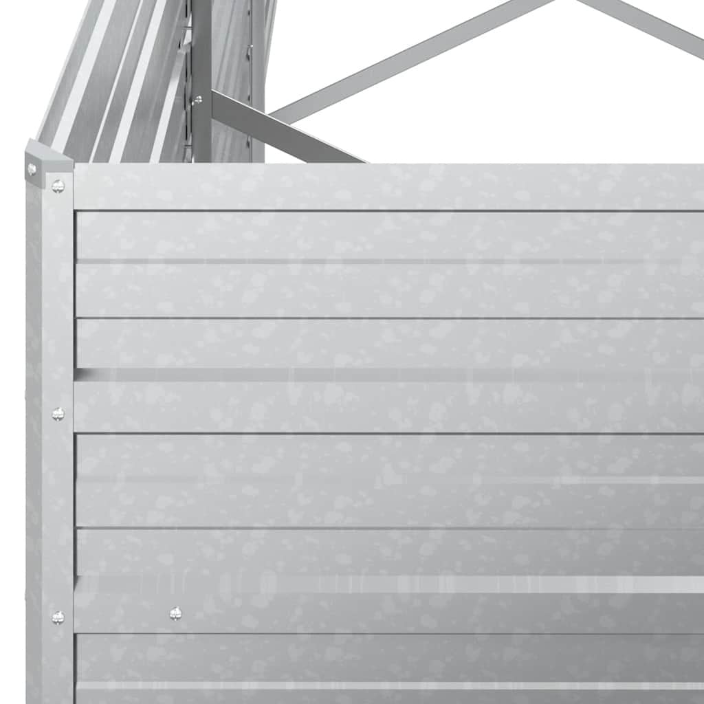 Vidaxl Jardinière surélevée acier galvanisé 240cm - Jusqu'à -33% sur l'outlet