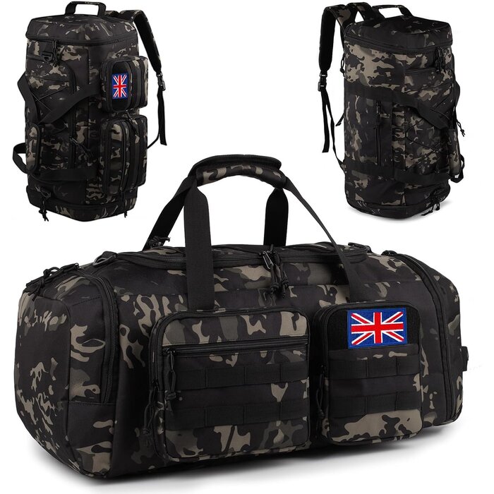 Sac de sport tactique 70L 3-en-1 - Jusqu'à 33% de remise