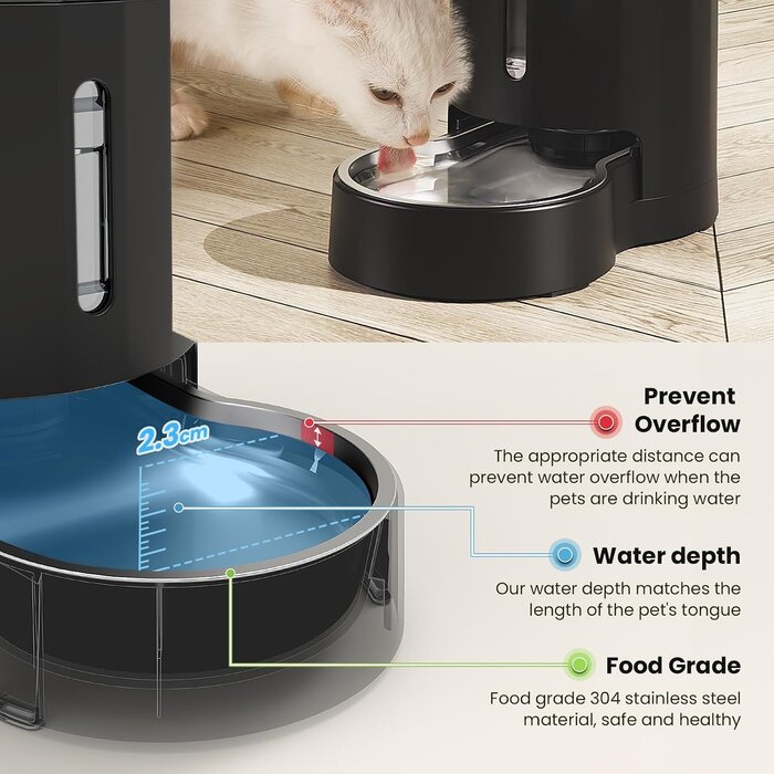 Distributeur d'eau automatique 4L pour animaux - Jusqu'à 32% de remise