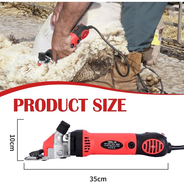 Tondeuse professionnelle pour animaux 900W - Jusqu'à 34% de réduction