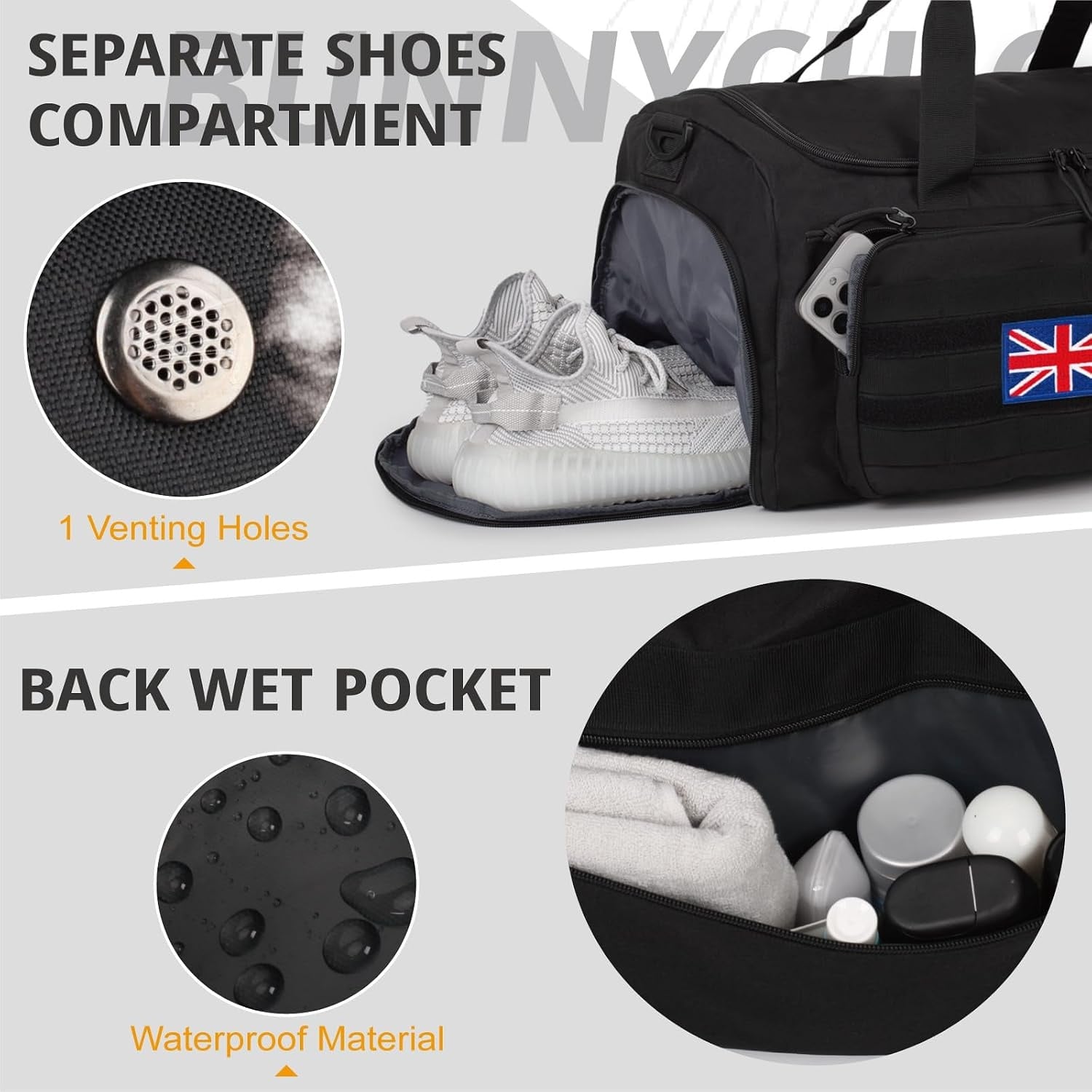 Sac de sport tactique 40L - Jusqu'à -32% sur votre équipement