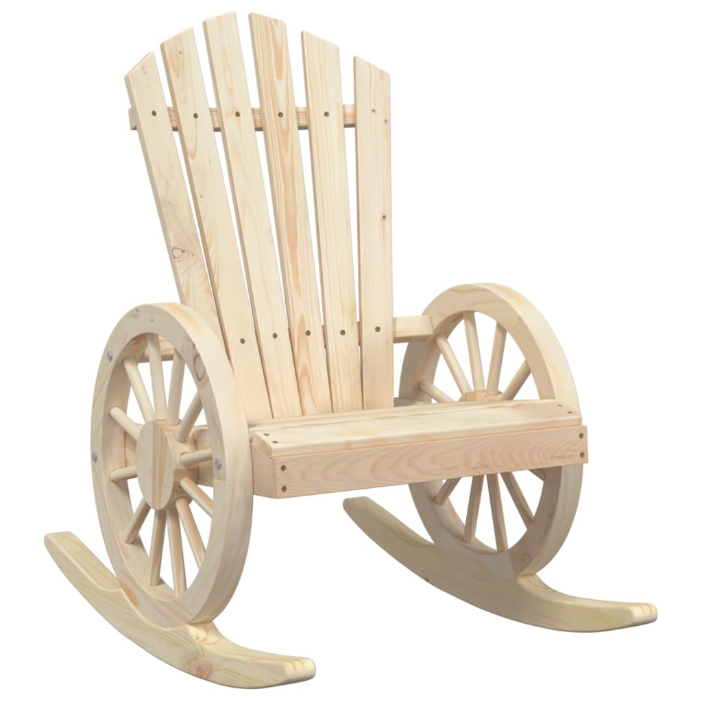Vidaxl Chaise Adirondack en bois de sapin : confort et style avec jusqu'à 35% de remise