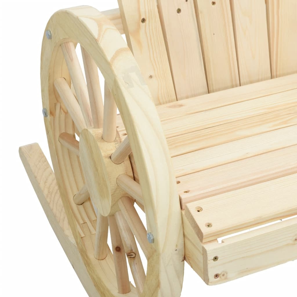 Vidaxl Chaise Adirondack en bois de sapin : confort et style avec jusqu'à 35% de remise