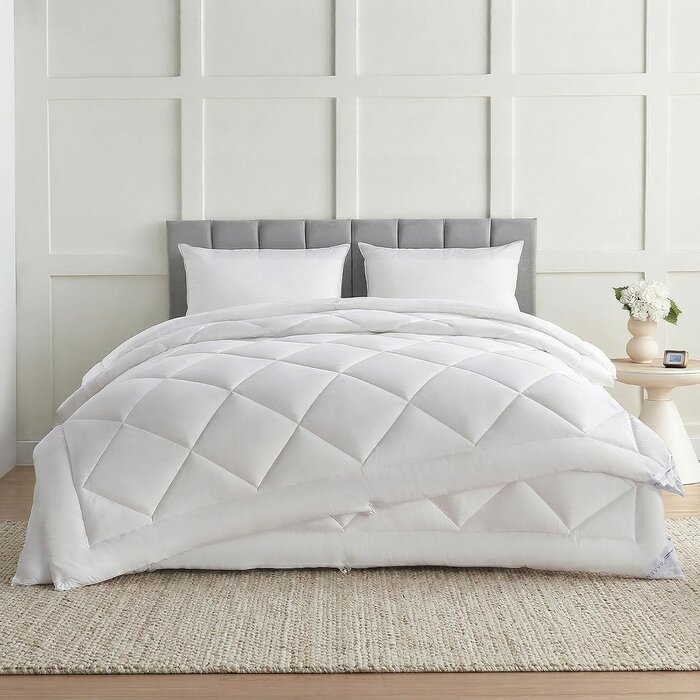Couette 4 saisons 200x200 cm - Microfibre modulable - Jusqu'à -33%