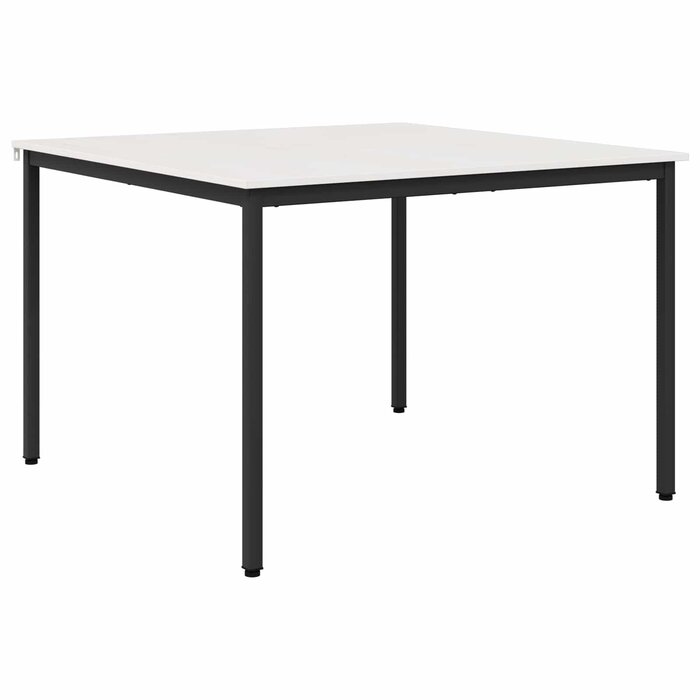 Vidaxl Table à manger carrée 110x110cm bois massif - Jusqu'à -34% en outlet