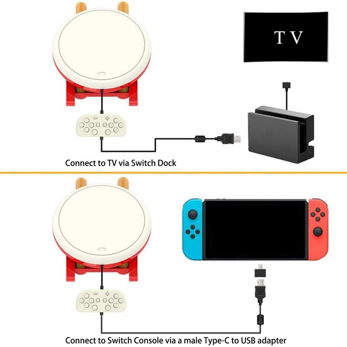 Contrôleur tambour Taiko pour Switch : jusqu'à 34 % de réduction