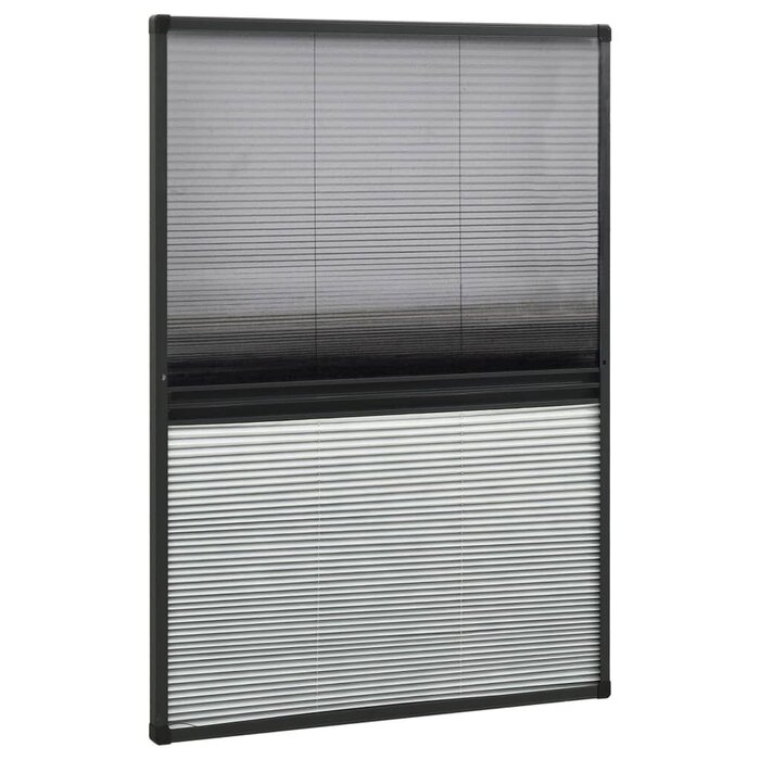 Vidaxl Moustiquaire plissée fenêtre de toit 80x120 cm - Jusqu'à 33% de remise