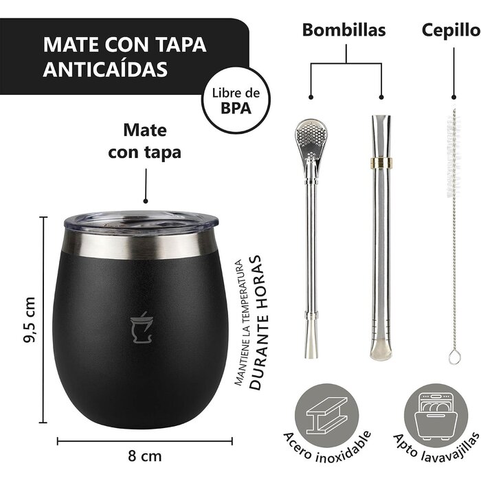 Kit Yerba Mate Complet 1L avec Thermos - Jusqu'à -32% sur l'outlet