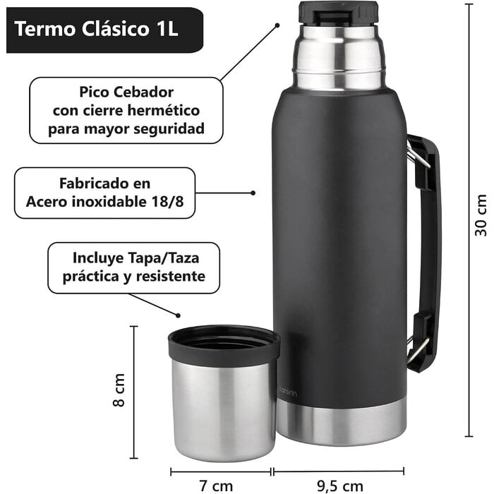 Kit Yerba Mate Complet 1L avec Thermos - Jusqu'à -32% sur l'outlet