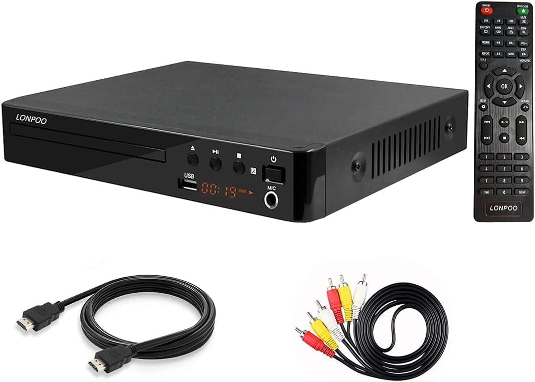 Lecteur DVD Multizone Upscaling 1080p - Noir - Jusqu'à 33% de remise