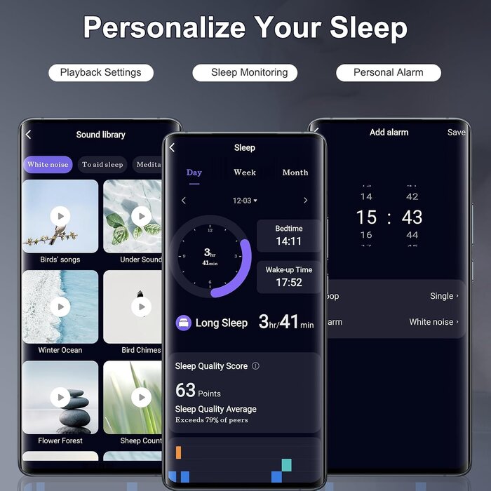 Écouteurs de sommeil Bluetooth avec thérapie sonore - Jusqu'à 30% de remise