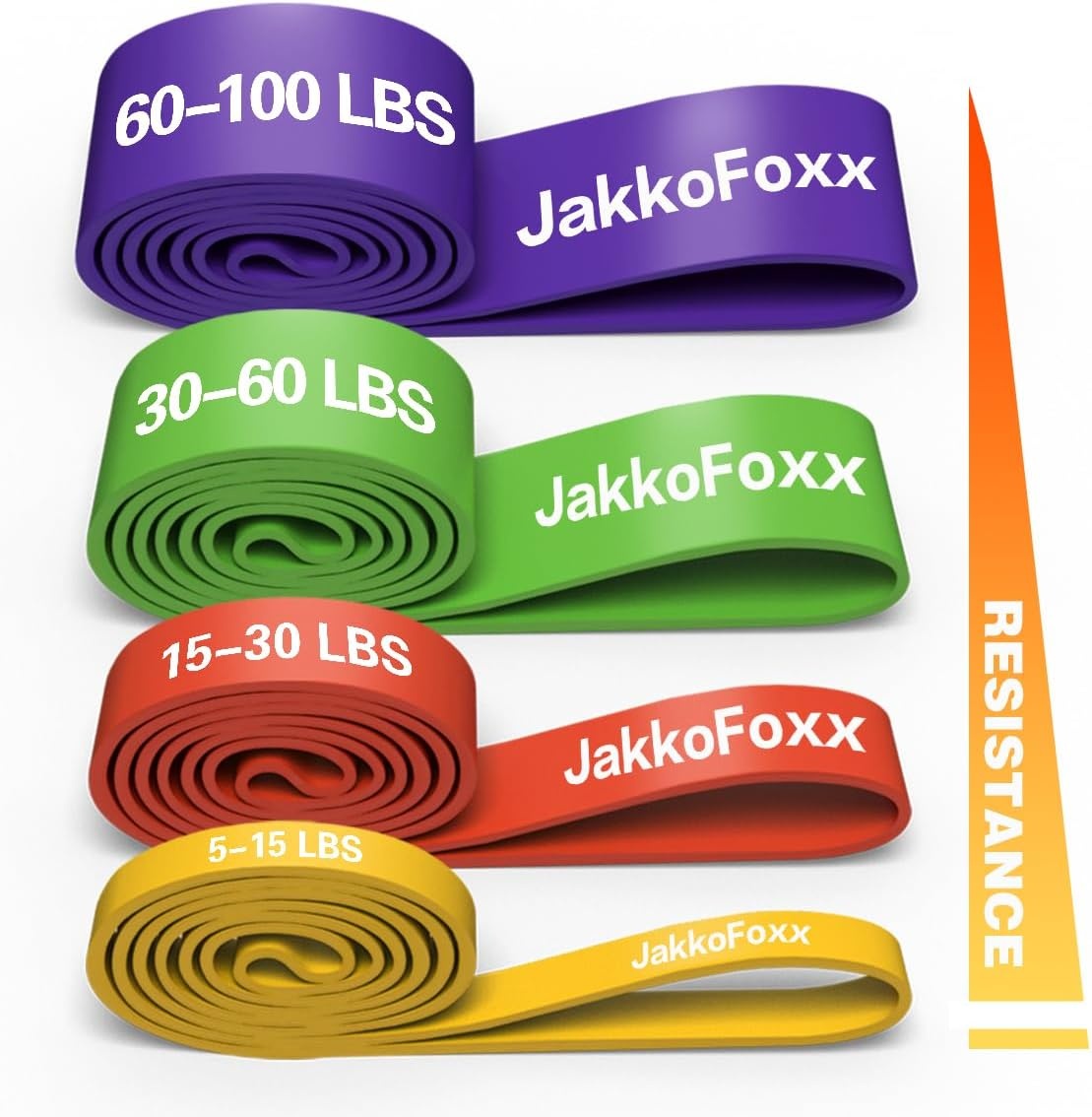 Set de 4 Bandes de Résistance Musculation - Jusqu'à 26% de remise