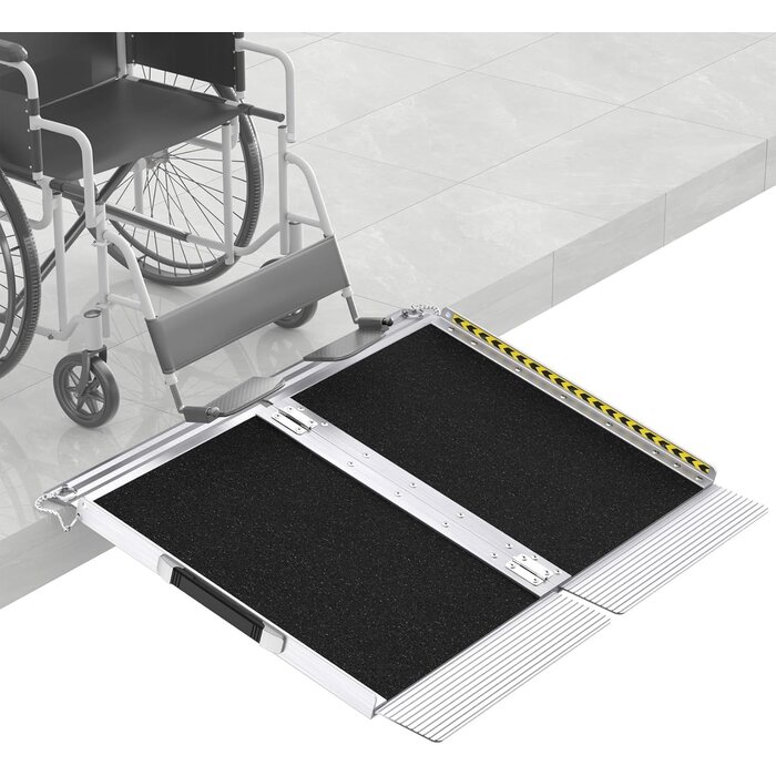 Rampe d'accès pliable 61 cm - Jusqu'à -34% sur votre équipement PMR