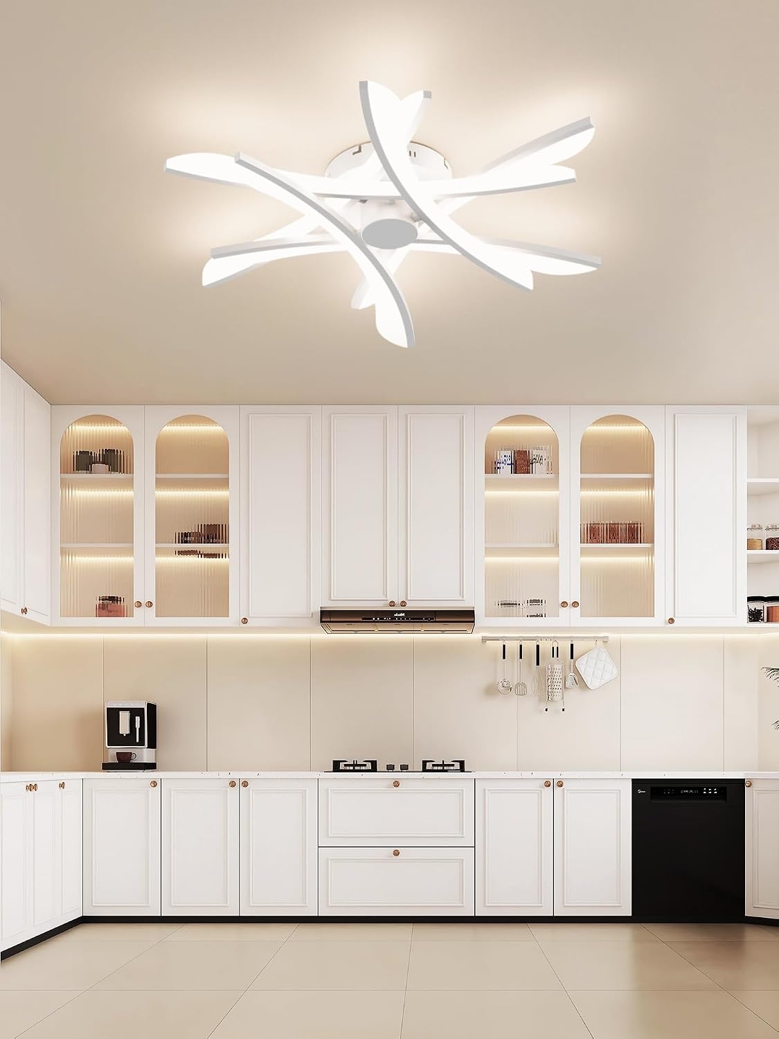 Plafonnier LED Design Branches 68cm 45W - Jusqu'à -34% sur votre éclairage