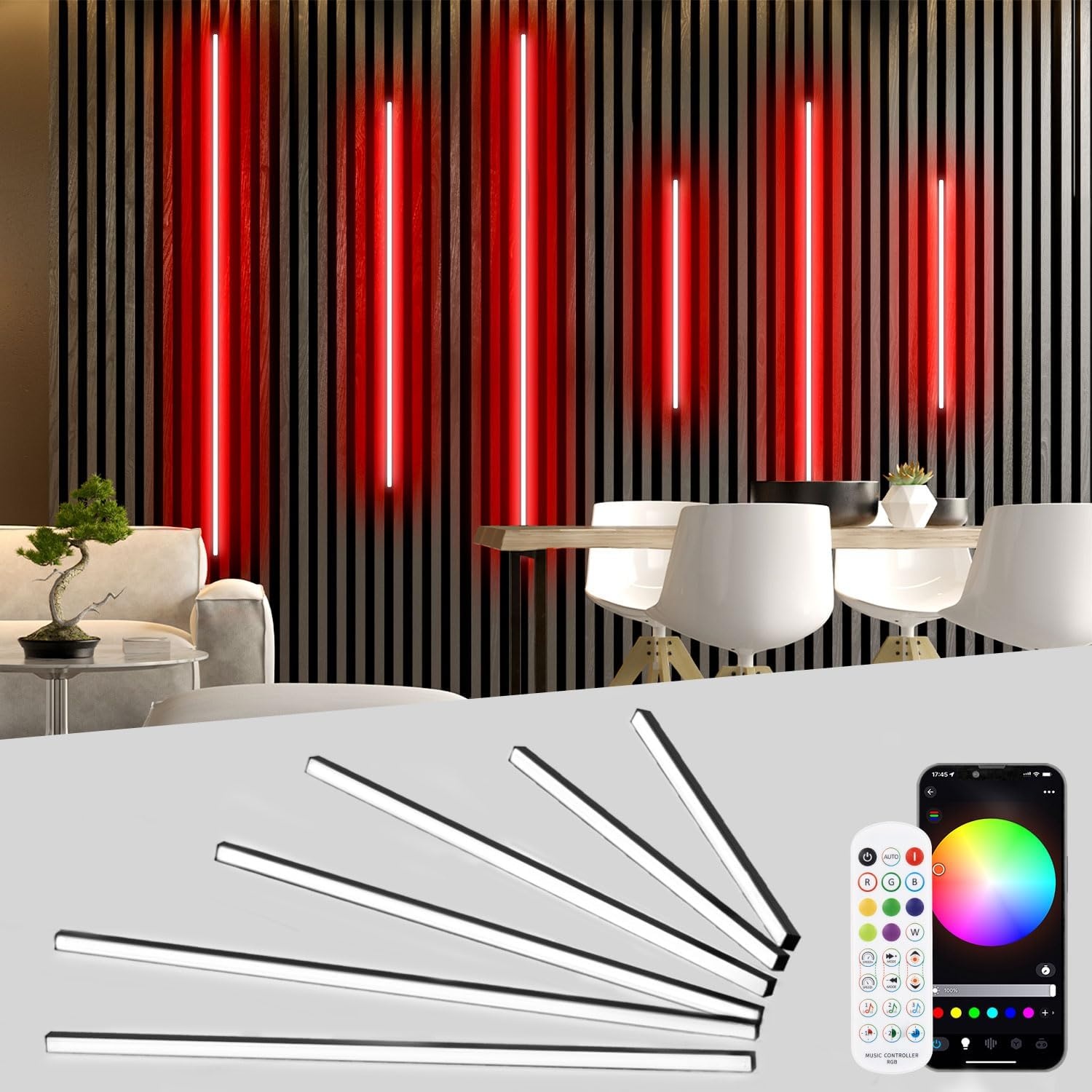 Rubans LED RGB pour panneaux acoustiques - Jusqu'à 34% de remise