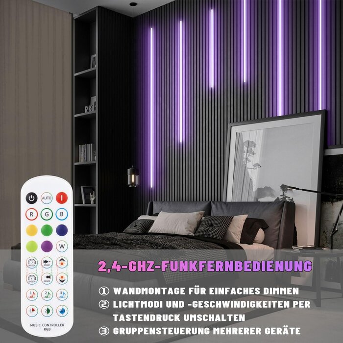 Rubans LED RGB pour panneaux acoustiques - Jusqu'à 34% de remise