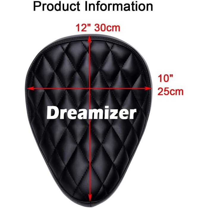 Selle moto solo diamantée pour Bobber et Sportster - Jusqu'à 29% de remise
