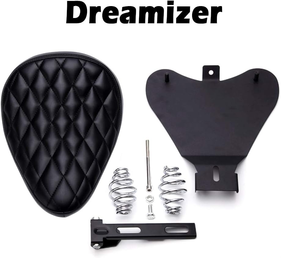 Selle moto solo diamantée pour Bobber et Sportster - Jusqu'à 29% de remise