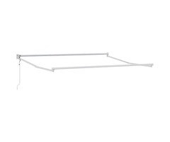 Vidaxl Store banne manuel blanc 3 x 2,5 m - Jusqu'à 60% de remise
