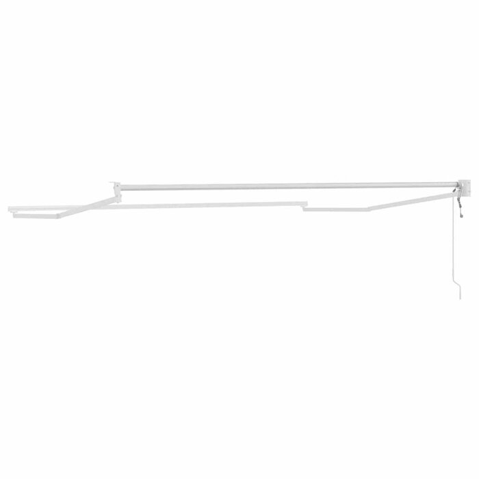 Vidaxl Store banne manuel 3x2,5m Blanc - Jusqu'à -67% sur votre protection solaire