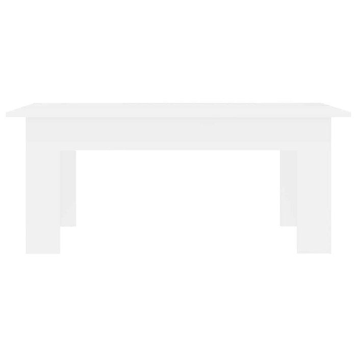 Vidaxl Table basse rectangulaire moderne, blanc - Jusqu'à 32% de remise