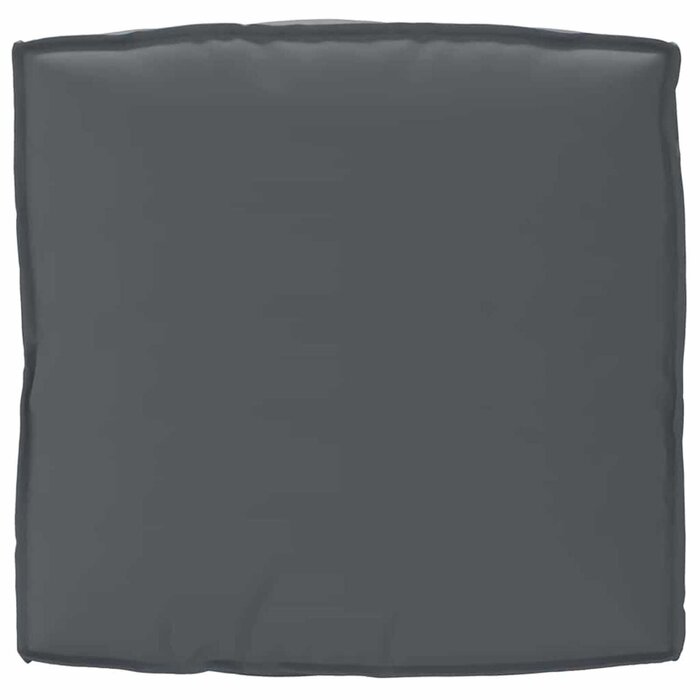 Vidaxl Coussin de palette 80x80cm Anthracite - Jusqu'à -33% sur l'outlet