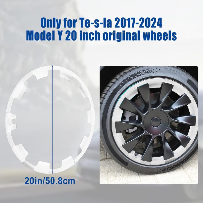 Protecteurs de jantes 20 pouces pour Tesla Model Y - Jusqu'à 34 % de remise