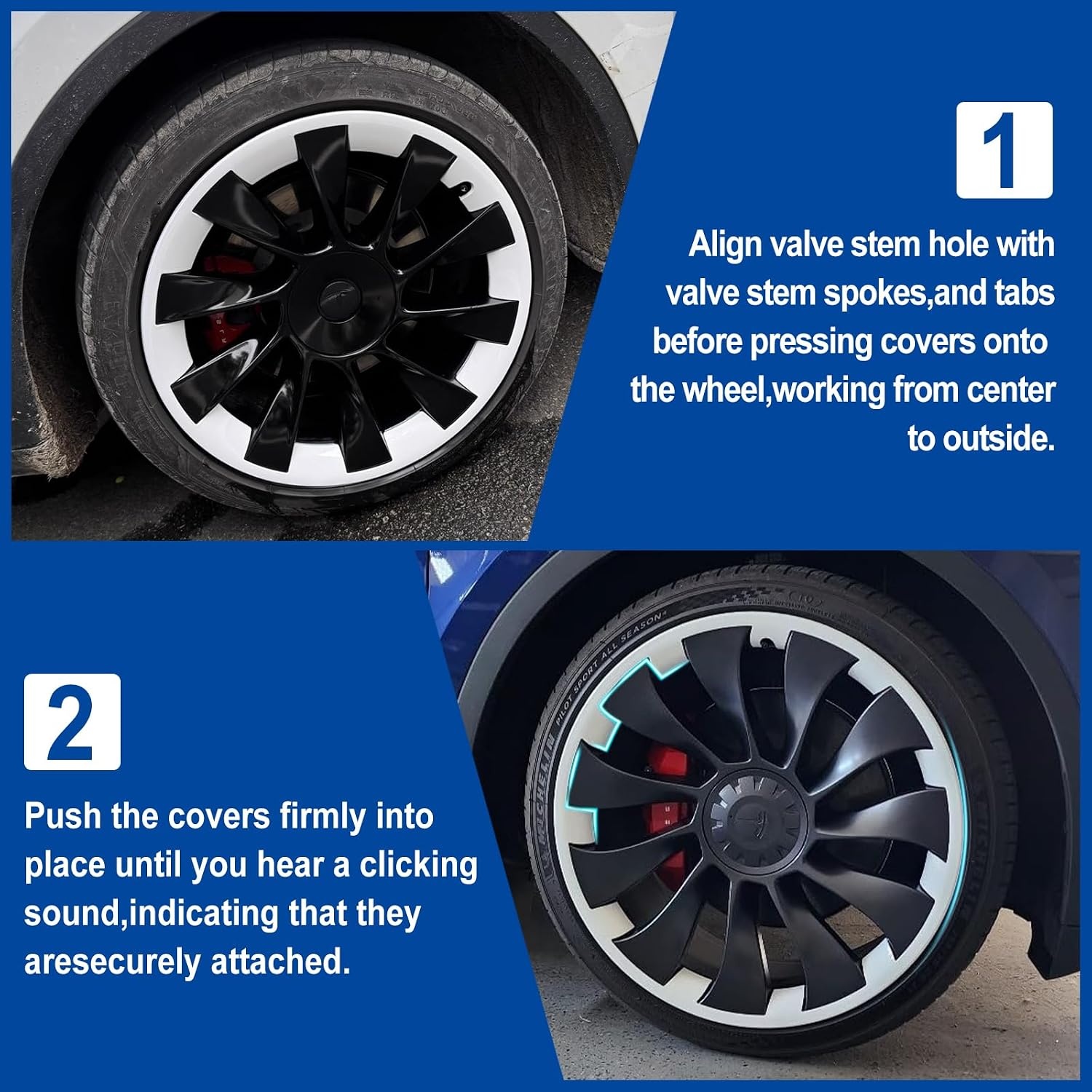 Protecteurs de jantes 20 pouces pour Tesla Model Y - Jusqu'à 34 % de remise