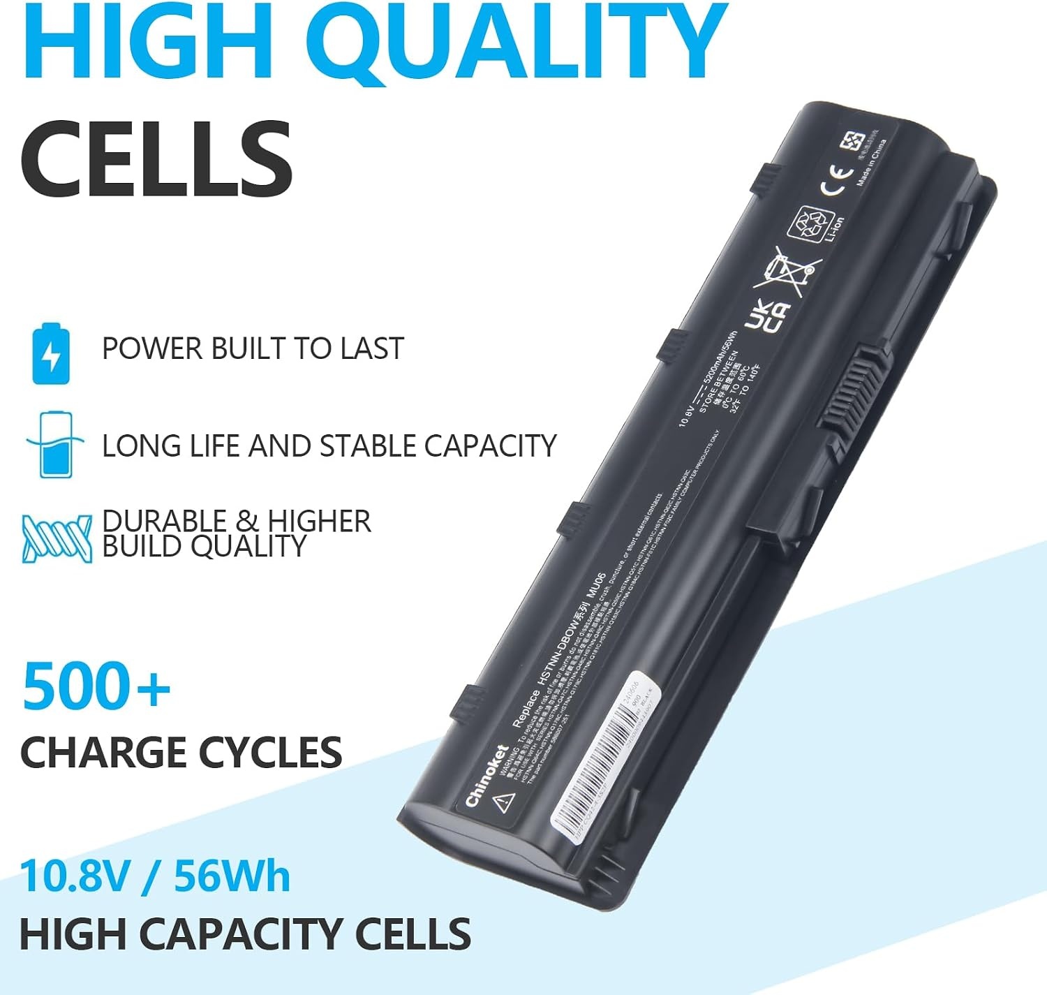 Batterie PC Portable Compatible HP MU06 MU09 - Jusqu'à -31% de remise