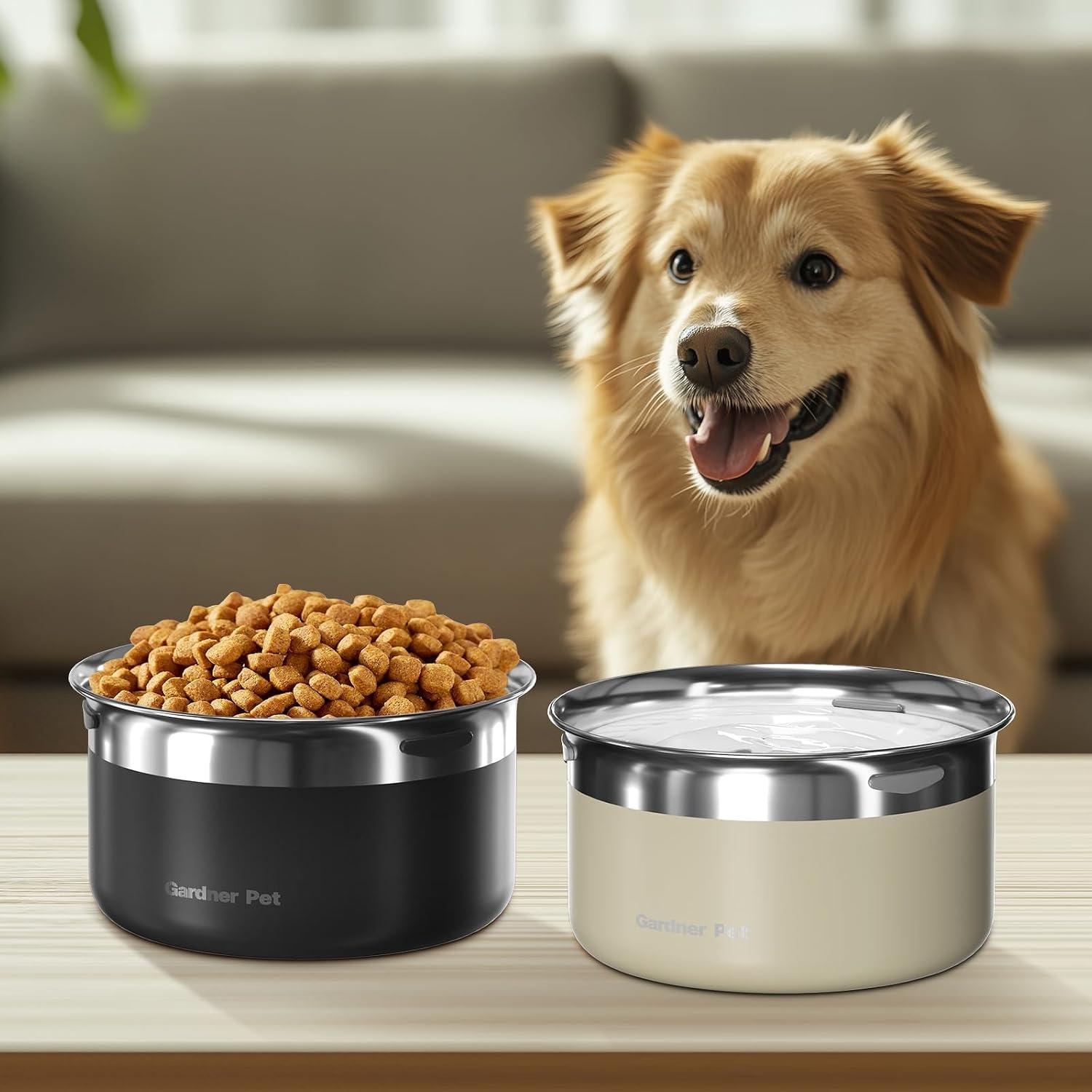 Abreuvoir anti-éclaboussures 3,85L pour chien - Jusqu'à 32% de remise