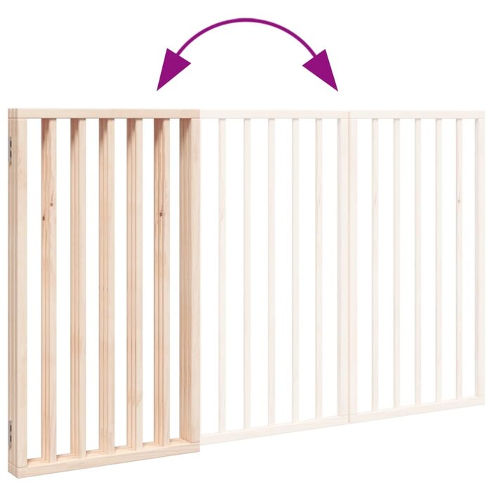 Vidaxl Barrière de sécurité pliable pour chien - 150 cm - Jusqu'à -32%