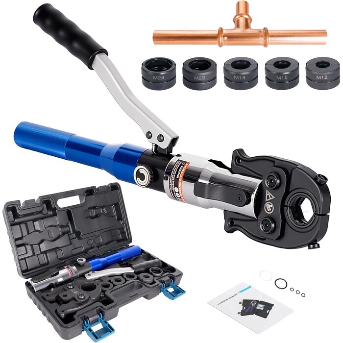 Pince à sertir hydraulique profil V - 5 mâchoires - Jusqu'à 30% de remise