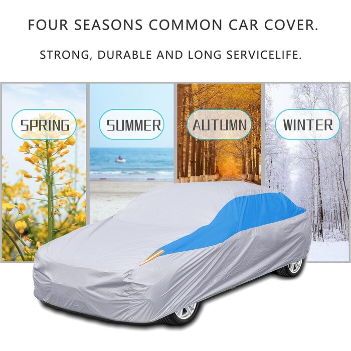 Housse de Protection Universelle Voiture 510x195x175cm - Jusqu'à -32%