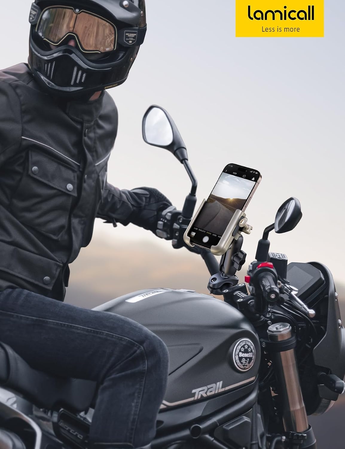 Support Smartphone Moto/Vélo Robuste Doré - Jusqu'à 34% de remise