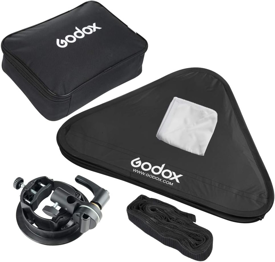 Softbox pliable 60x60cm avec support S2 - Jusqu'à 33% de réduction