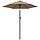Parasol de jardin inclinable taupe 200 cm - Jusqu'à -33% sur l'outlet