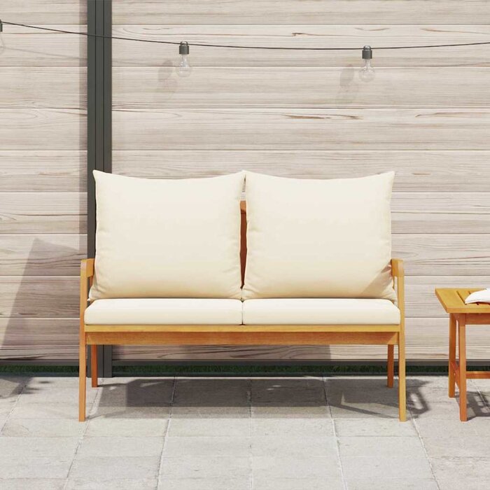 Banc de jardin en bois d'acacia massif - Jusqu'à 35% de réduction