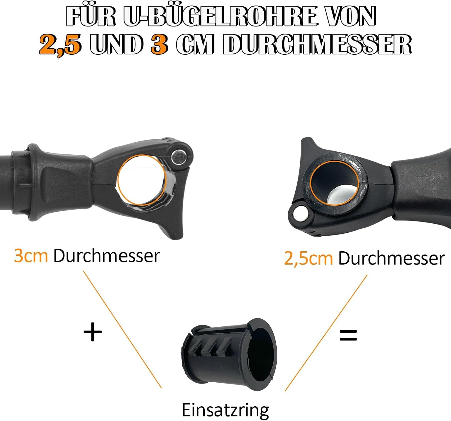 Set de 3 Bras de Fixation pour Porte-Vélo - Verrouillables - Jusqu'à -34%
