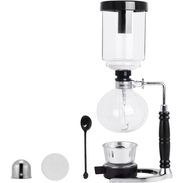 Cafetière à dépression Siphon 3 tasses - Jusqu'à 28% de remise