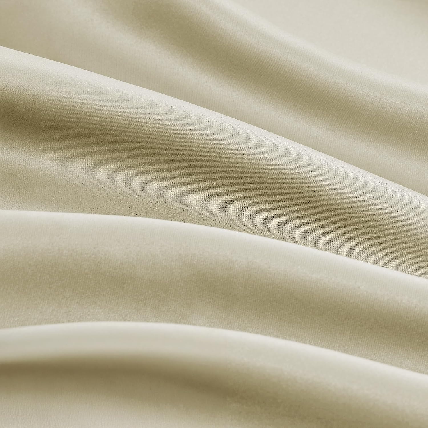 Rideau Occultant Isolant Beige 280x245cm - Jusqu'à -27% sur le prix neuf