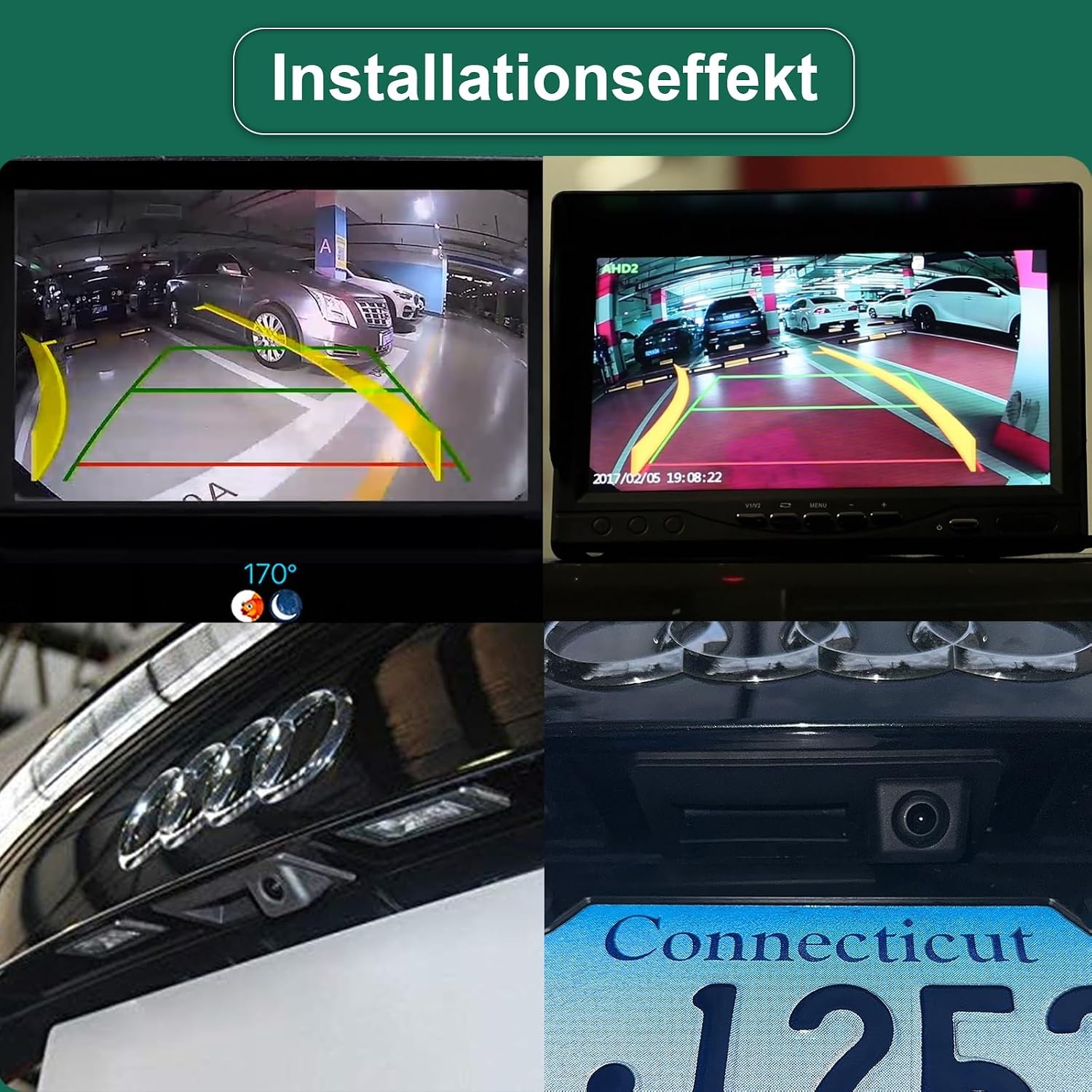 Caméra de recul dynamique Full HD 1080p - Jusqu'à -33% sur l'outlet