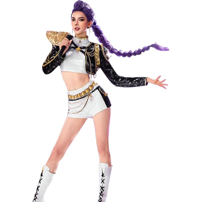 Costume de Cosplay Zoe Jinu avec Accessoires - Jusqu'à 64% de remise