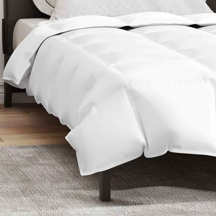 Vidaxl Couette d'été légère 135x220cm duvet et plumes - Jusqu'à 69% de remise