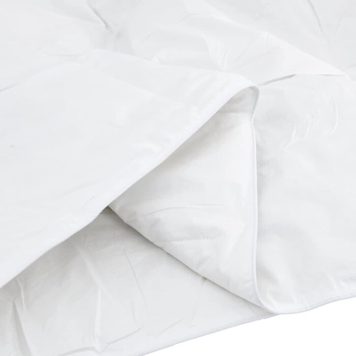 Vidaxl Couette d'été légère 135x220cm duvet et plumes - Jusqu'à 69% de remise