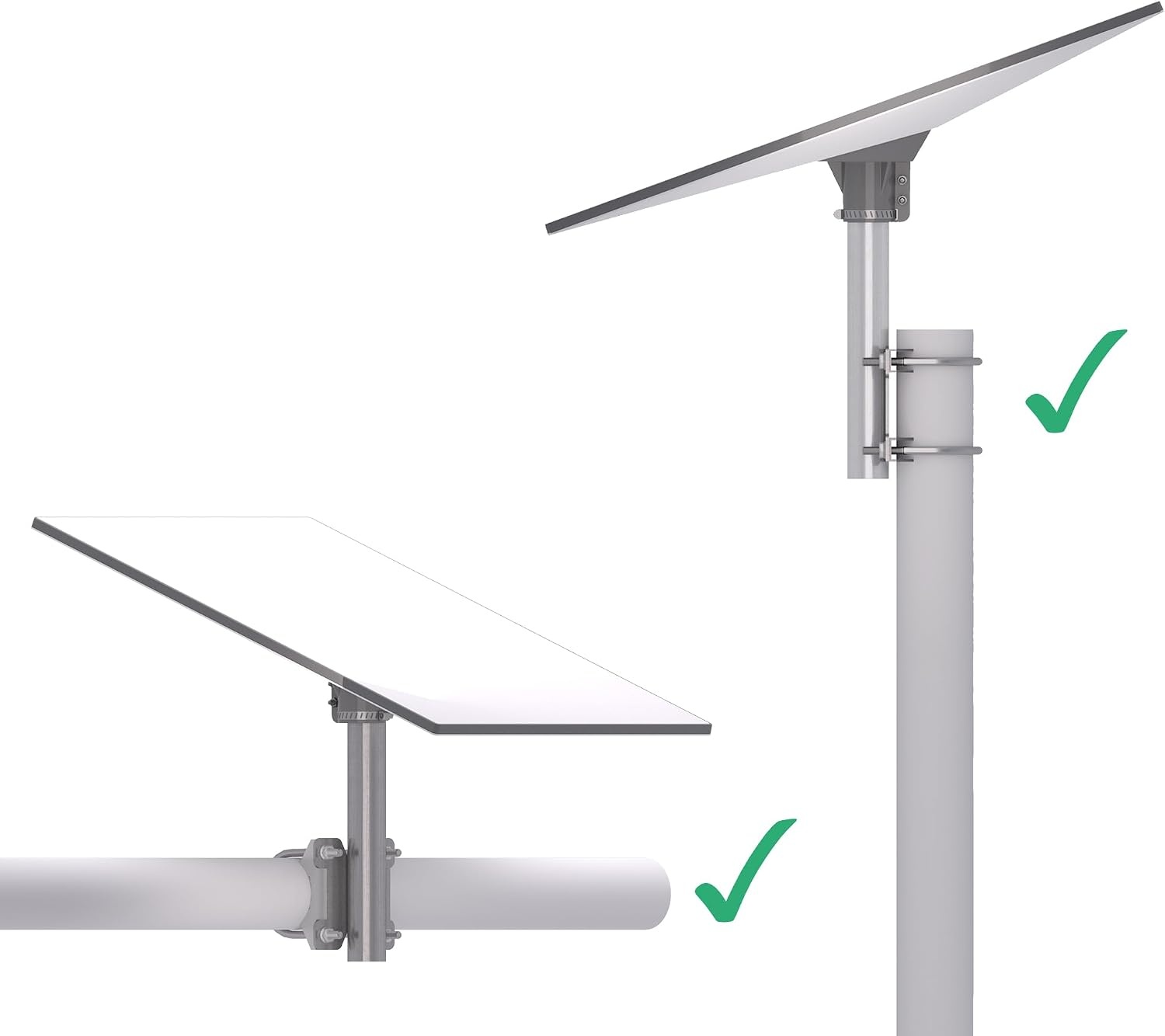 Support mât pour antenne satellite - Angle 20° - Jusqu'à -33% sur l'outlet