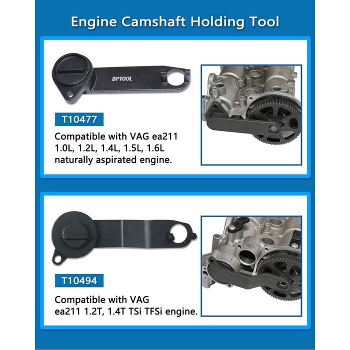 Kit de calage moteur VAG EA211 - 8 pièces - Jusqu'à 34% de remise